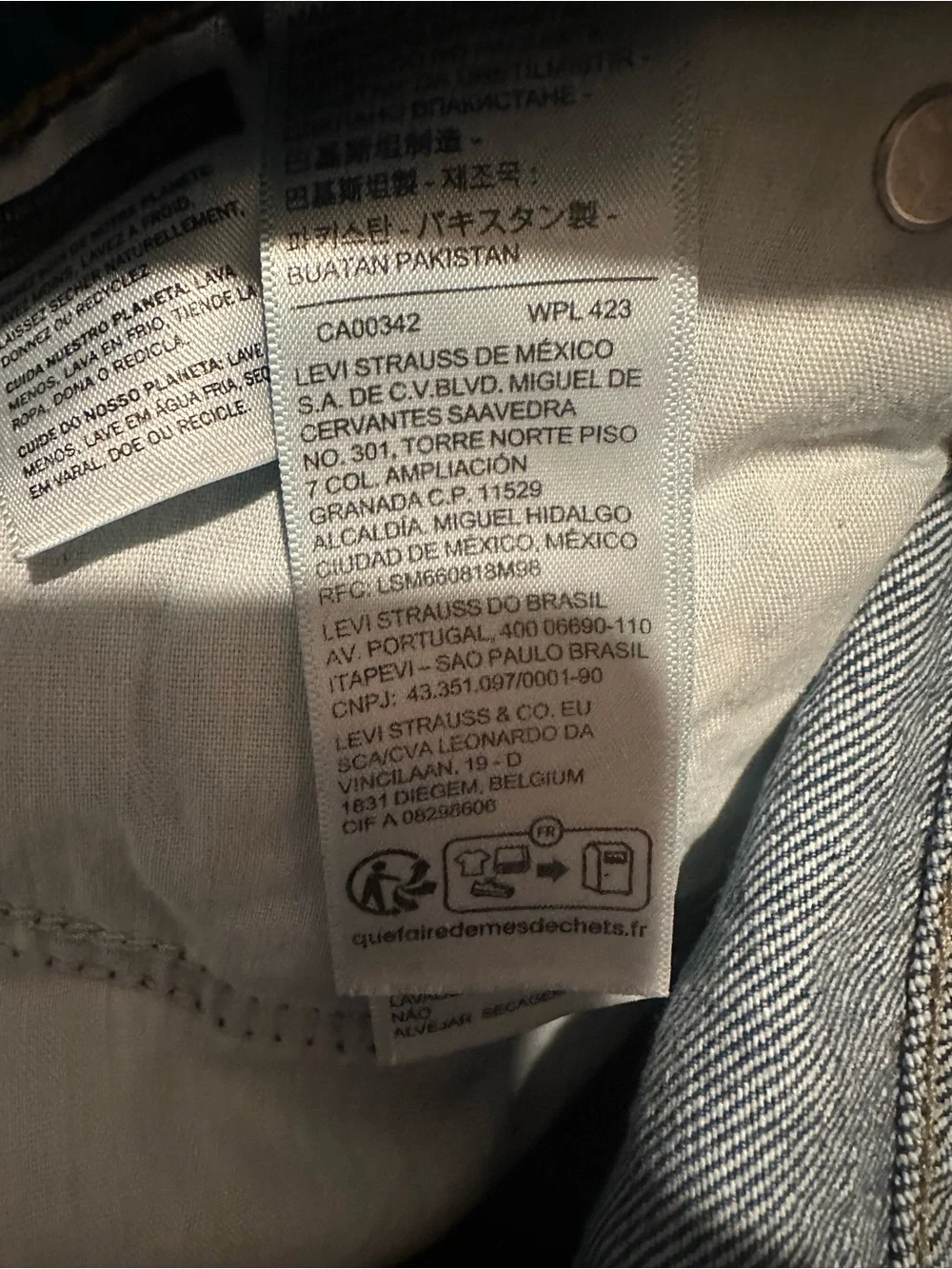 Levi's High Baggy Shorts